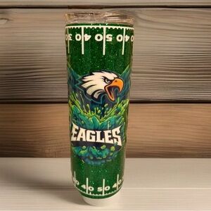 Custom-made "Philadelphia Eagles" 20 oz. tumbler -‎ NFL Football